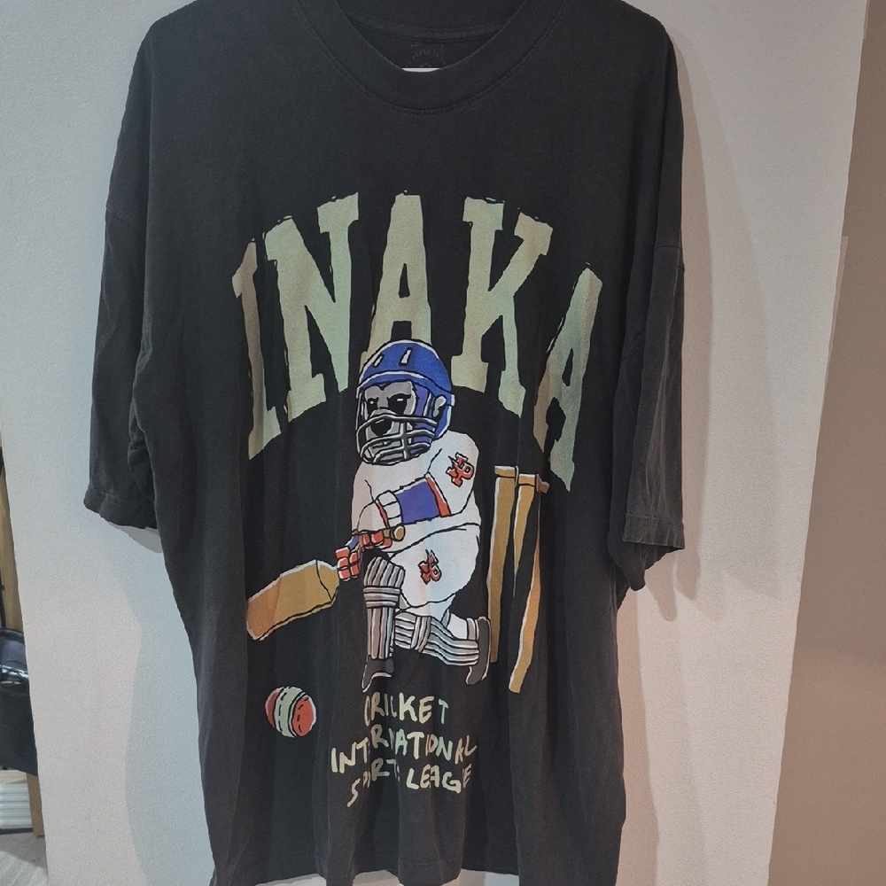 INAKA Cricket Graphic T-Shirt
